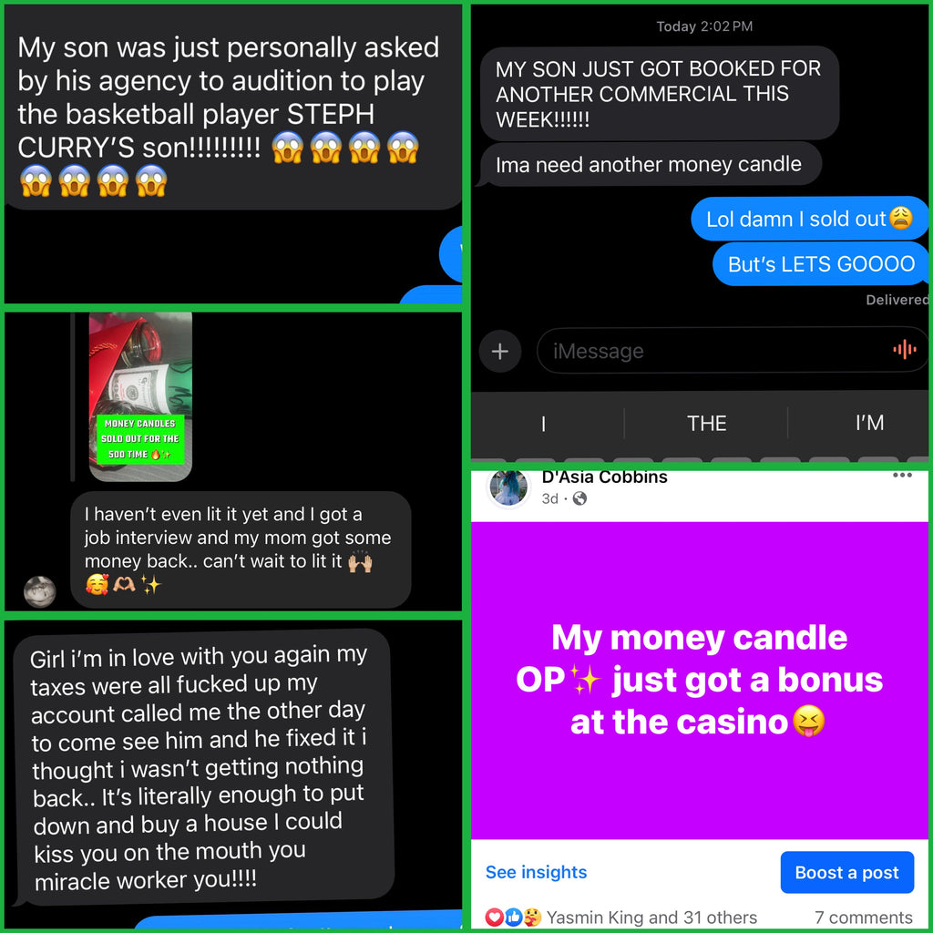 D Money Candle (BESTSELLER 5 STARS)