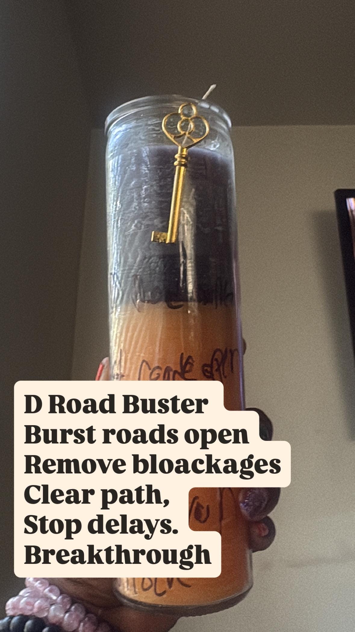 D Road Buster Candle