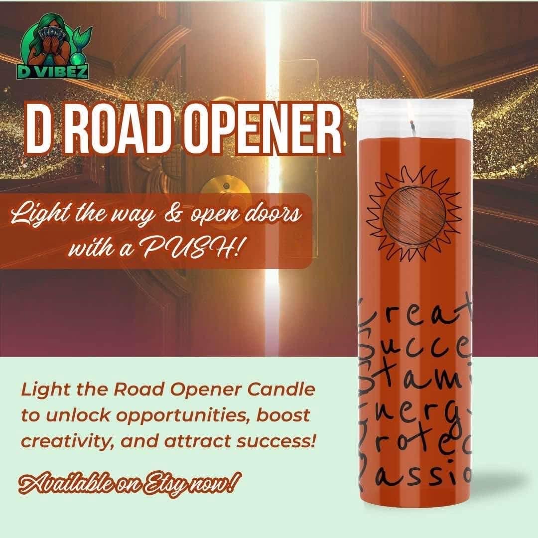 D Road Opener Candle