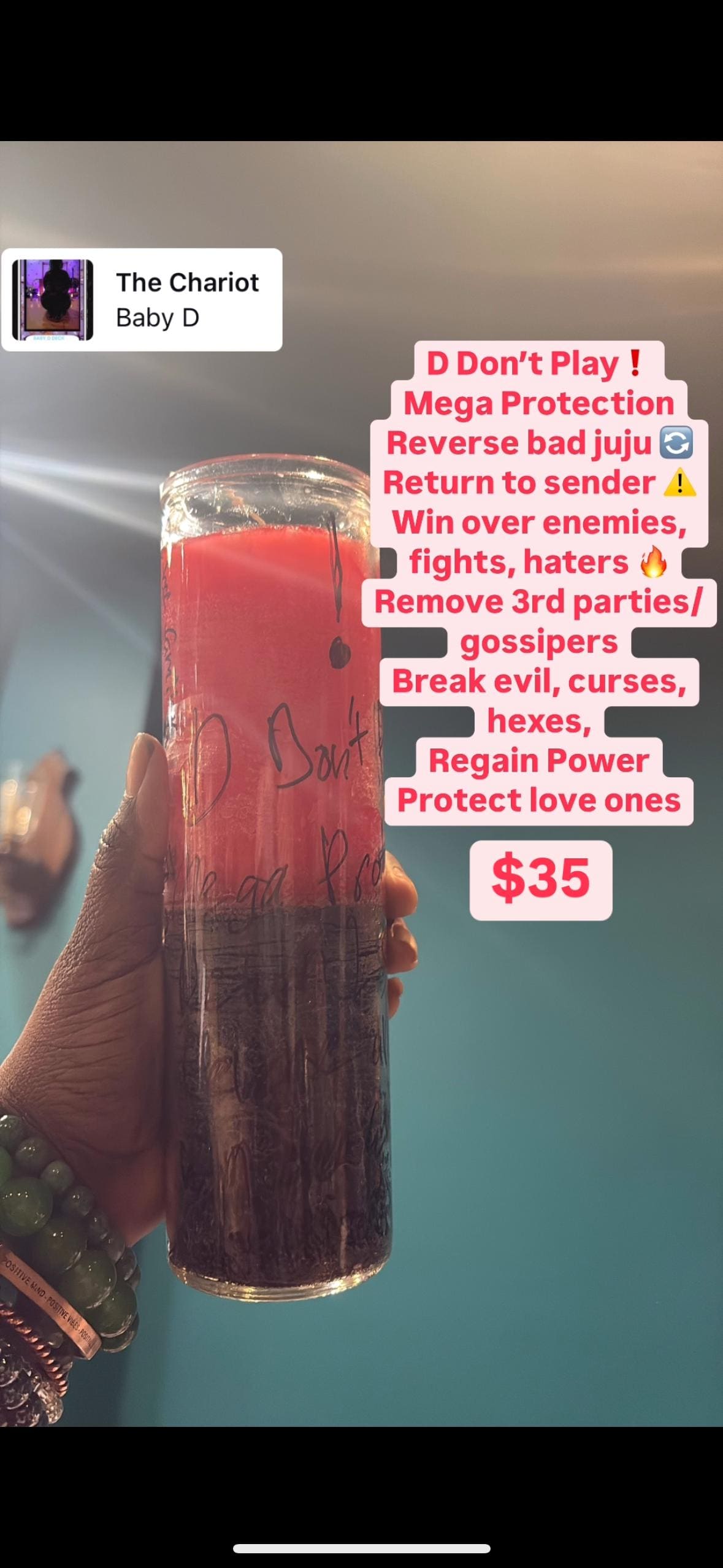 D Don’t Play Candle