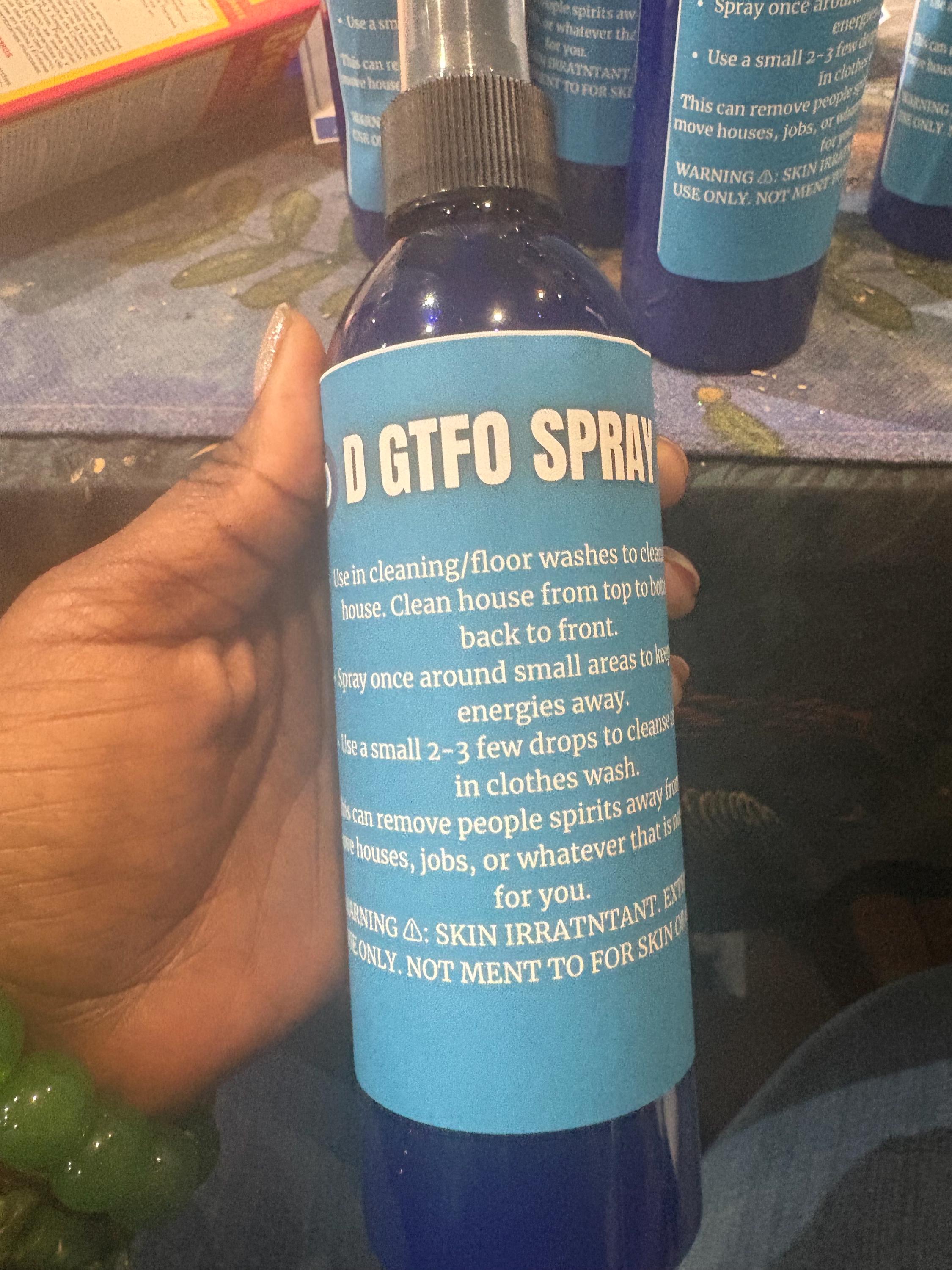 D GTFO Spray (Not for body)