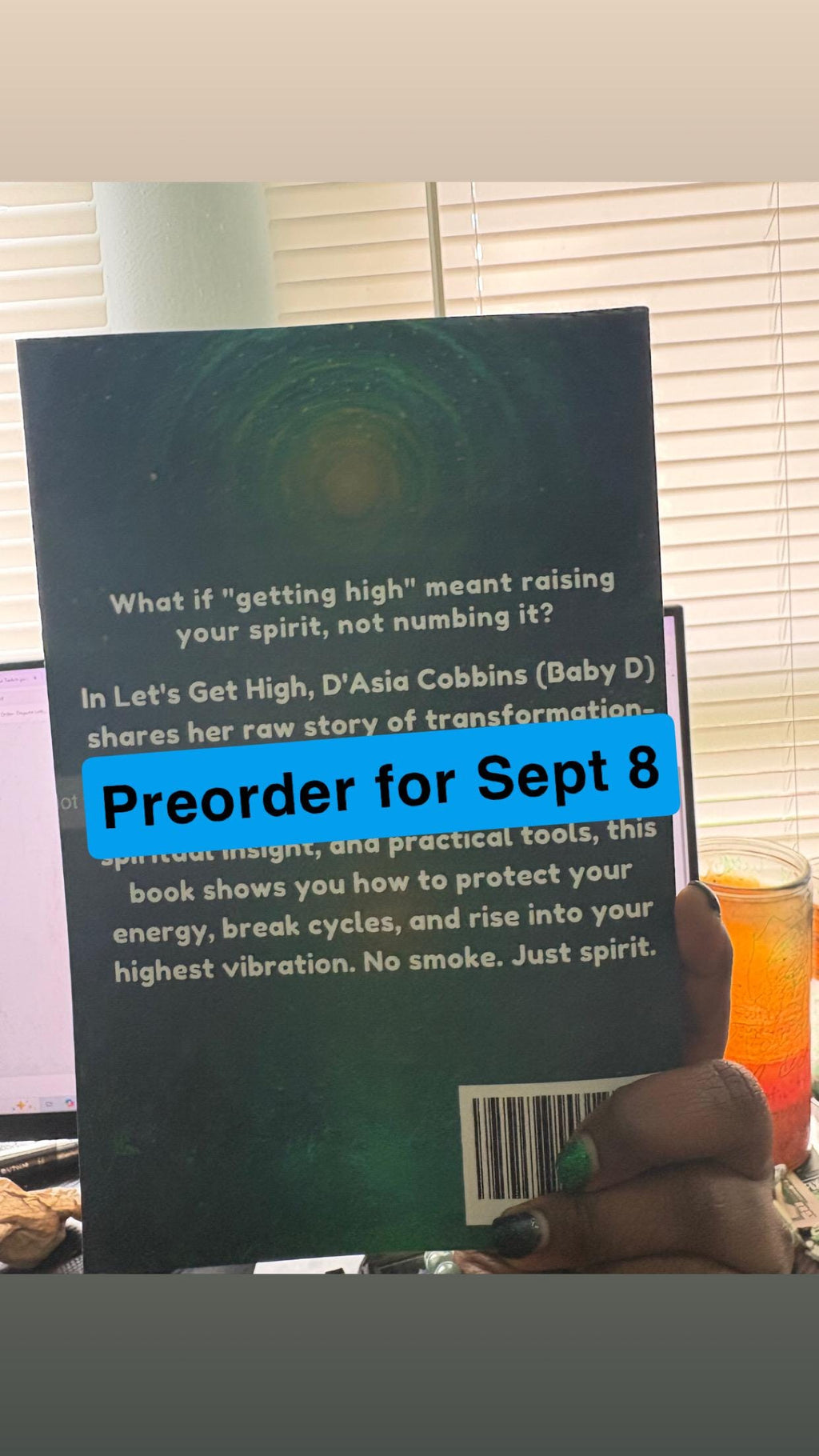 Let’s Get High: No Smoke Just Spirit Book