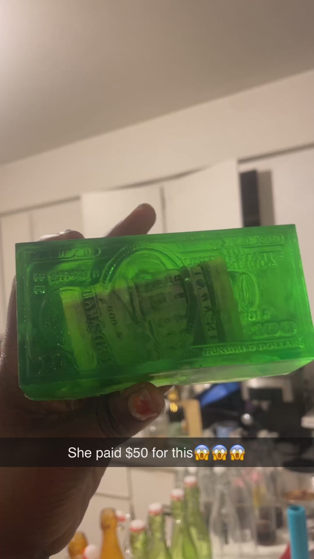 D Money Soap With $20 Bill (Big)